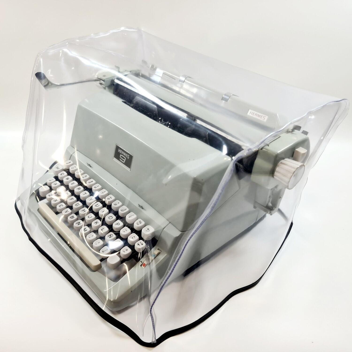 XL Transparent Dust Cover for Hermes 9 Typewriter