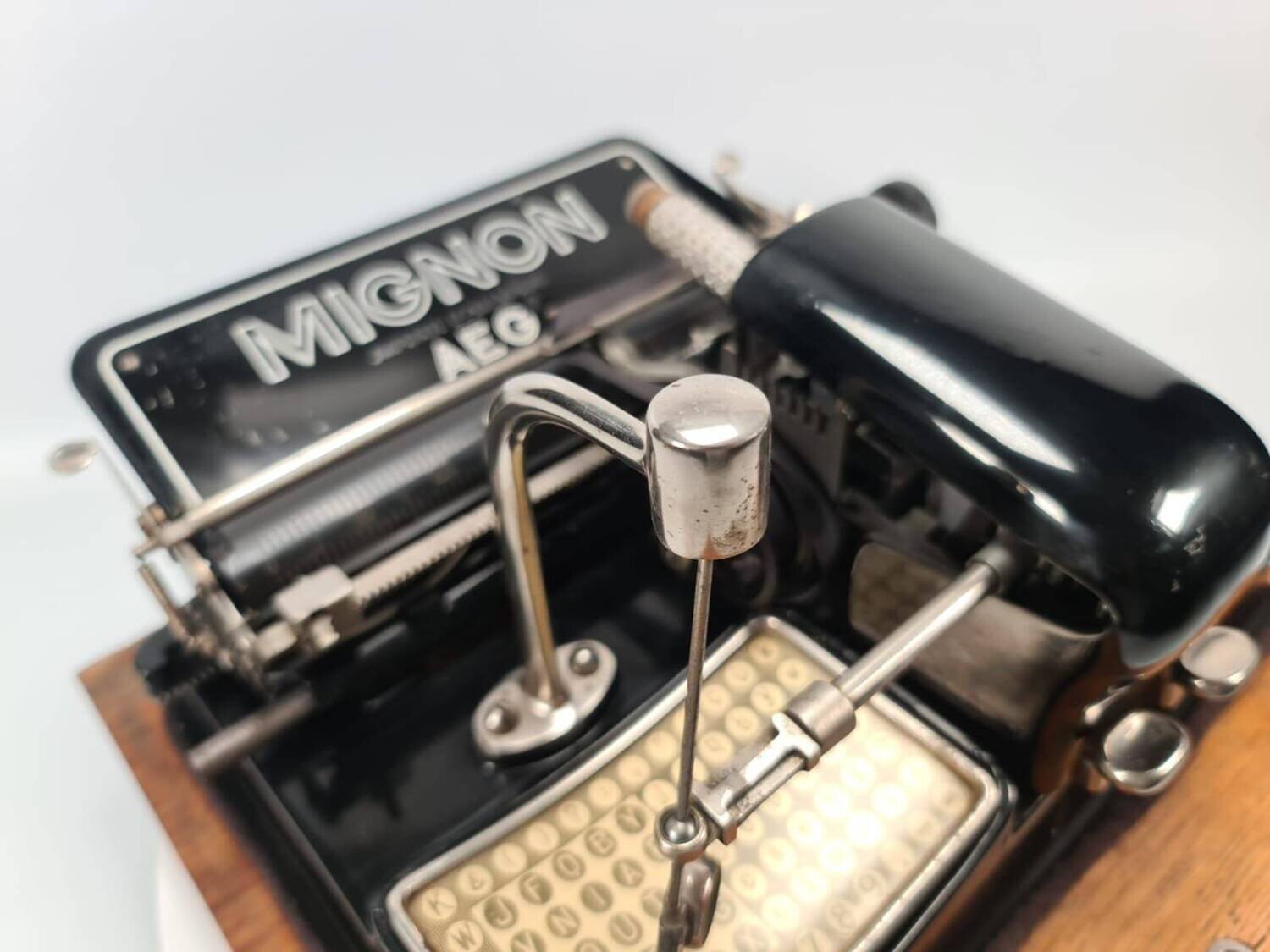 Mignon Nº4 Index Typewriter w/Accessories, Vintage, Portable, Professionally Serviced by Typewriter.Company