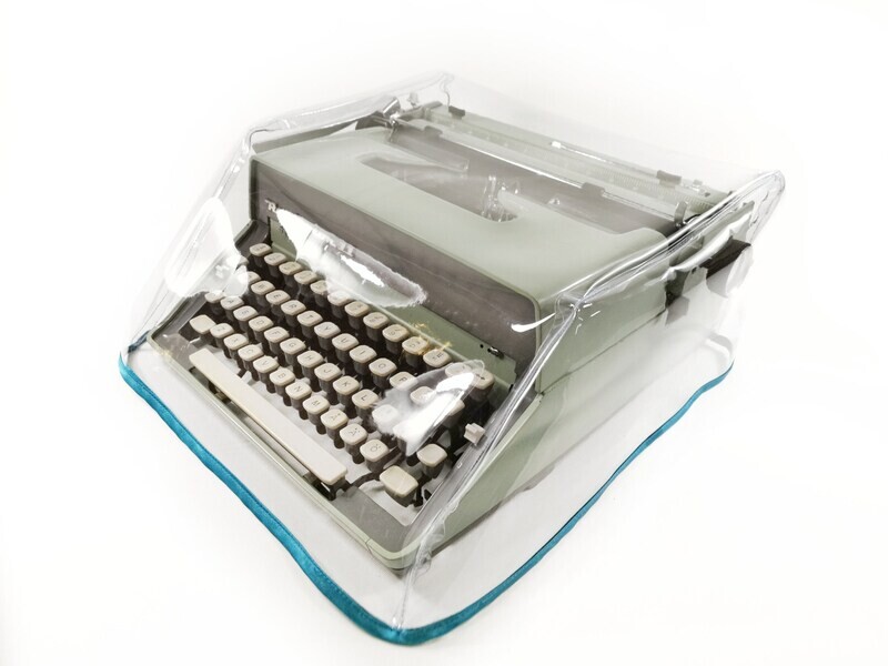 MEDIUM Transparent Dust Cover for Remington 11 Typewriter