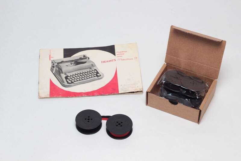 New Universal Ink Ribbon for Hermes Media 3 Typewriter (round top edition)