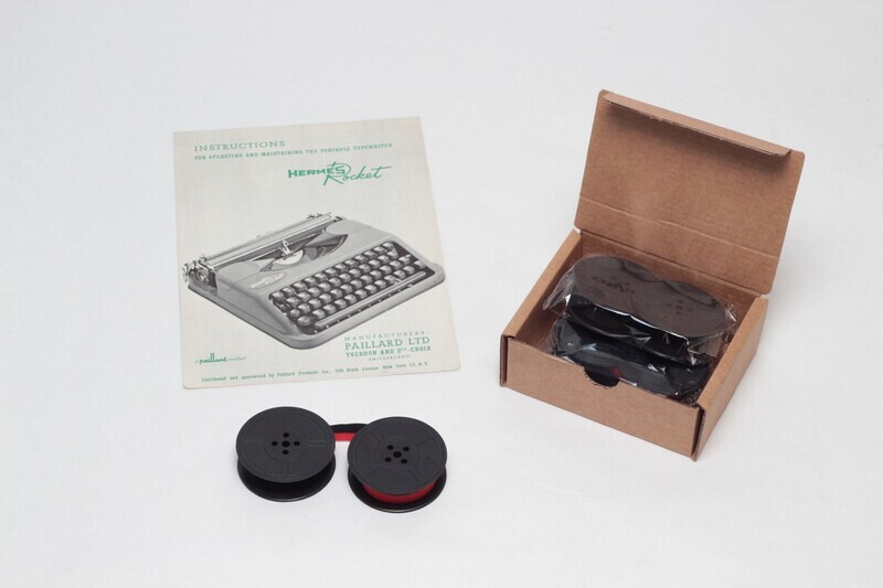 New Universal Ink Ribbon for Hermes Rocket/Baby Typewriter (1930s-50s editions)