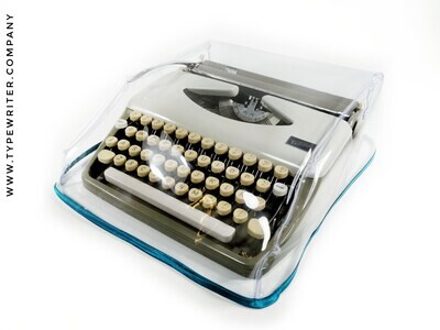 SMALL Transparent Dust Cover, Vinyl PVC for S size Manual Typewriter Adler, Triumph and Tippa