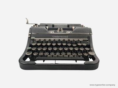 Underwood Universal, Professionally Serviced by Typewriter.Company