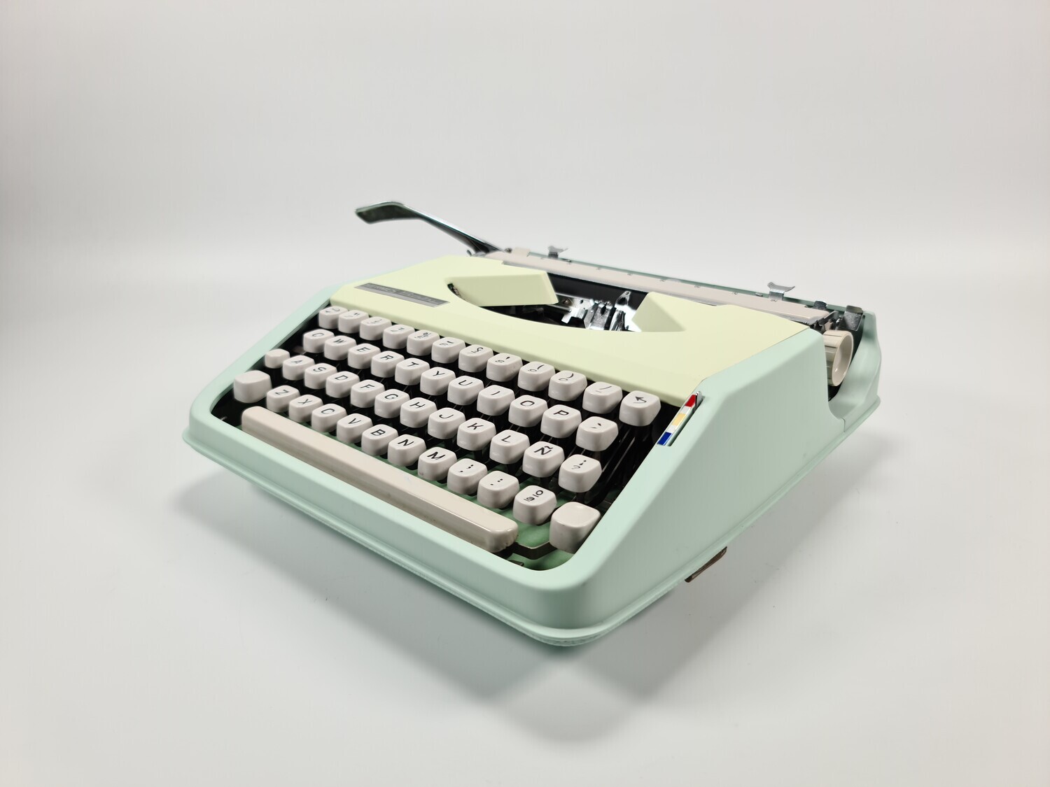 Hermes Baby Mint Green, Vintage, Manual Typewriter, Refurbished