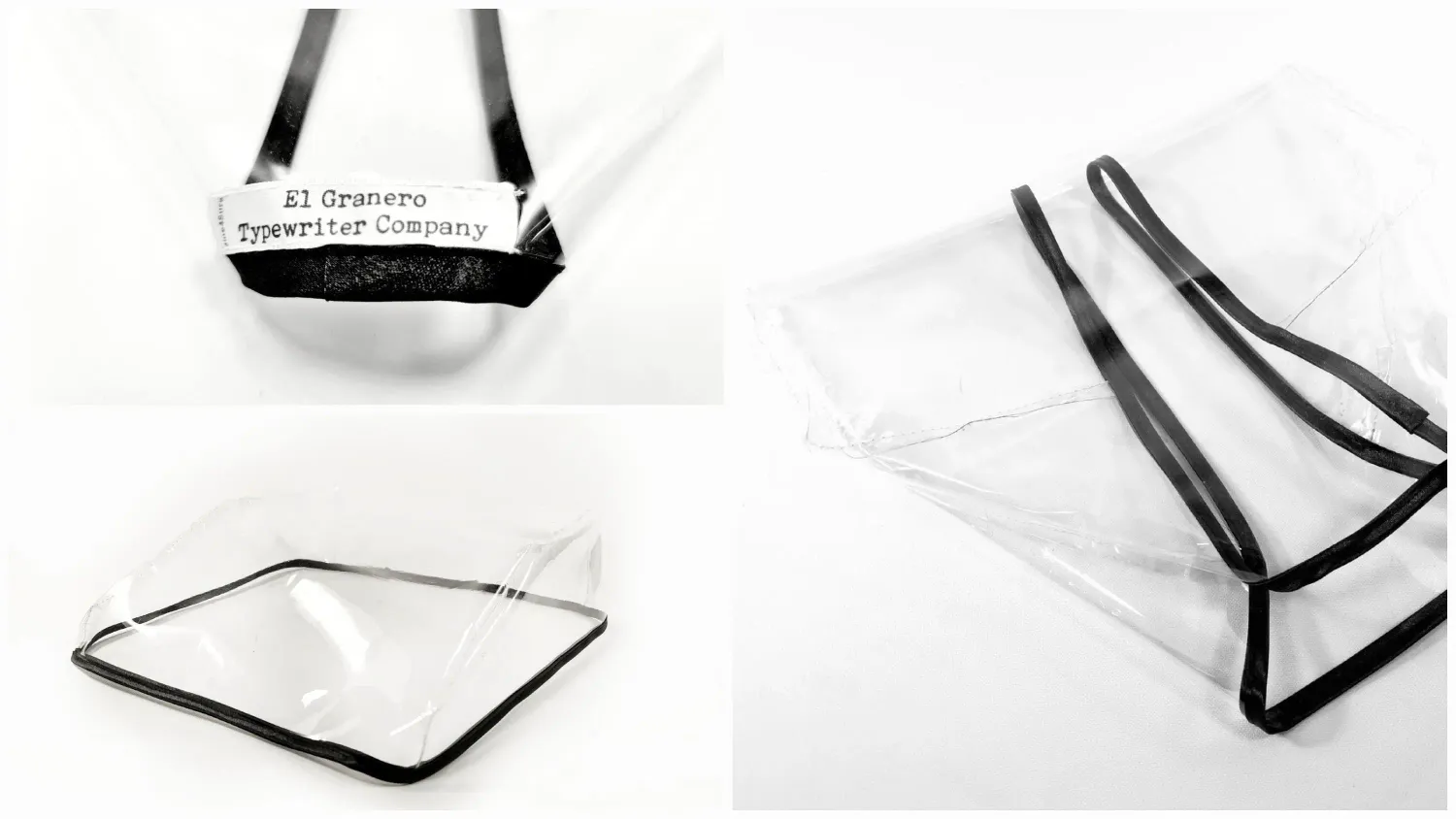 MEDIUM Transparent Dust Cover for Royal P, A, O, Typewriter