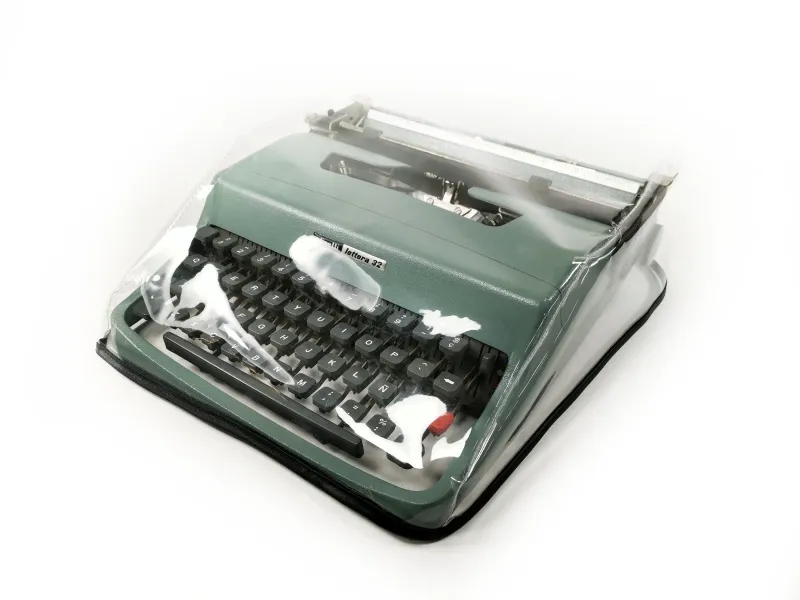 SMALL Transparent Dust Cover for Olivetti Lettera 32, 22 Typewriter