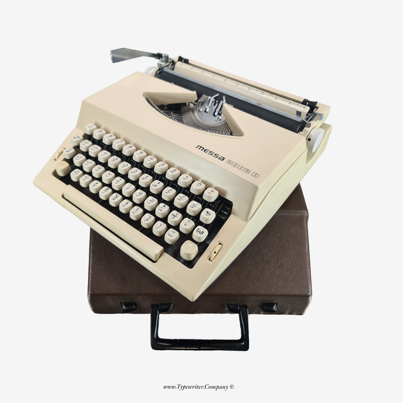 Arabic Keyboard Vintage Typewriter, Messa 2002A, Manual Serviced