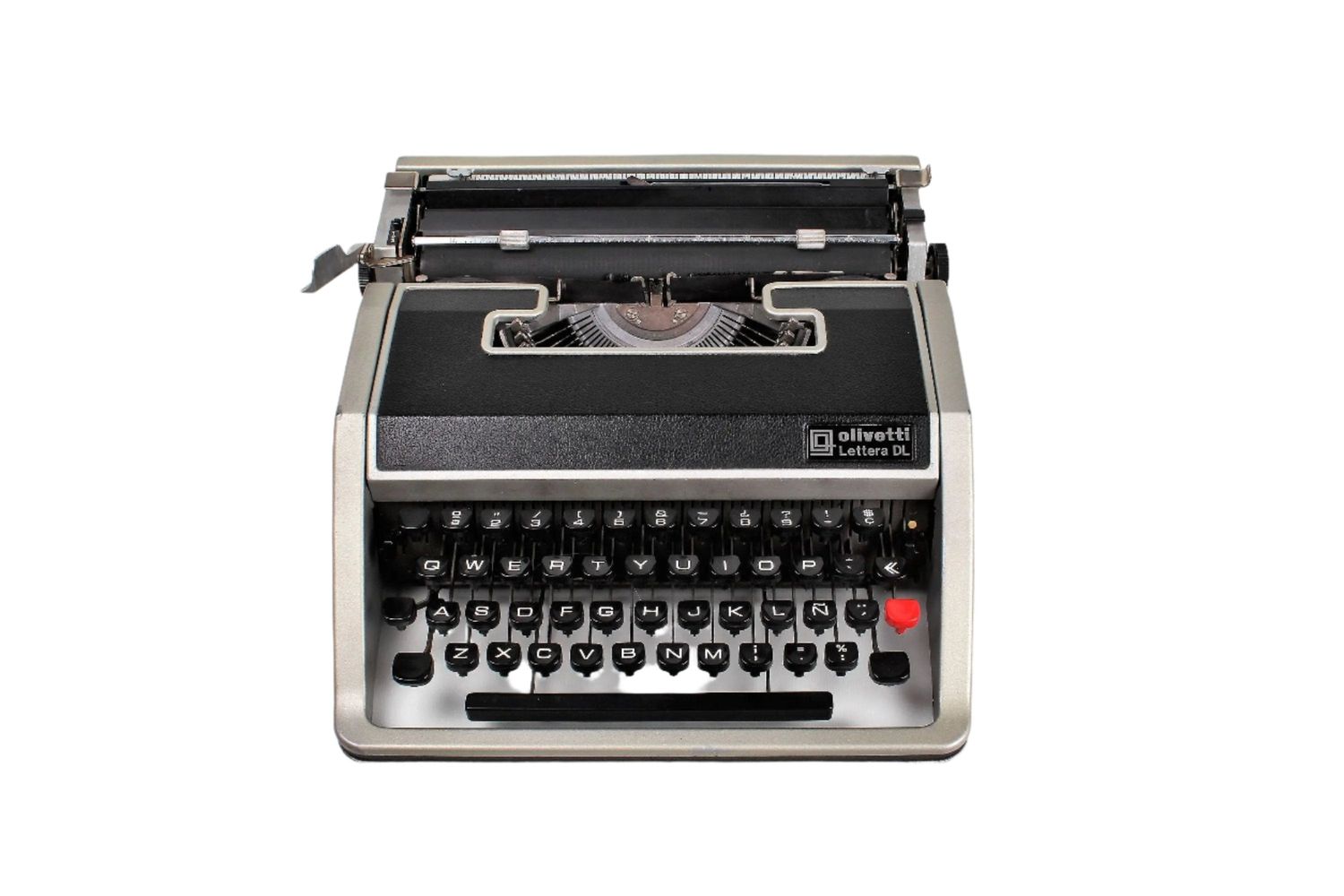 Olivetti Lettera DL / Lettera 33 Black Typewriter, Vintage, Refurbished