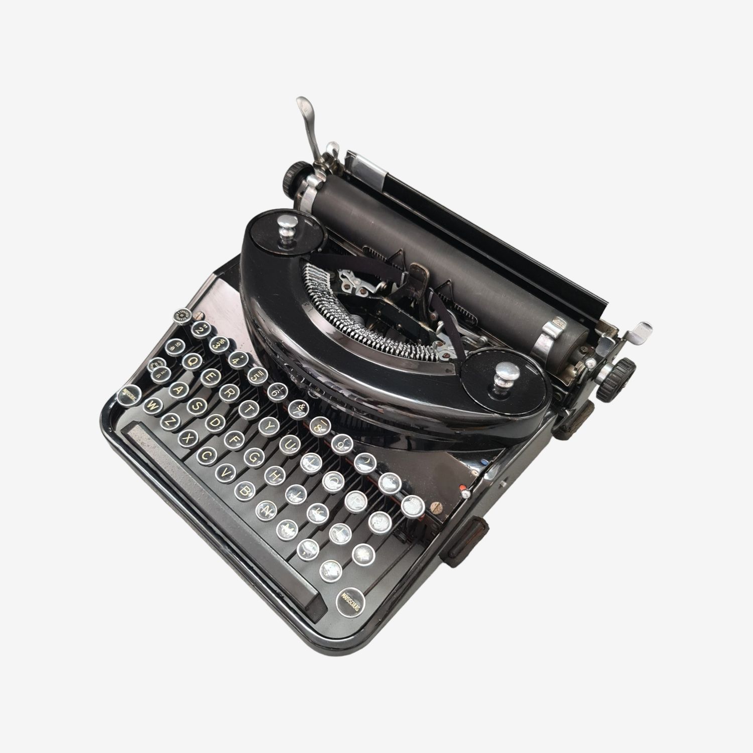 Underwood Noiseless Portable Vintage Manual Typewriter, Serviced