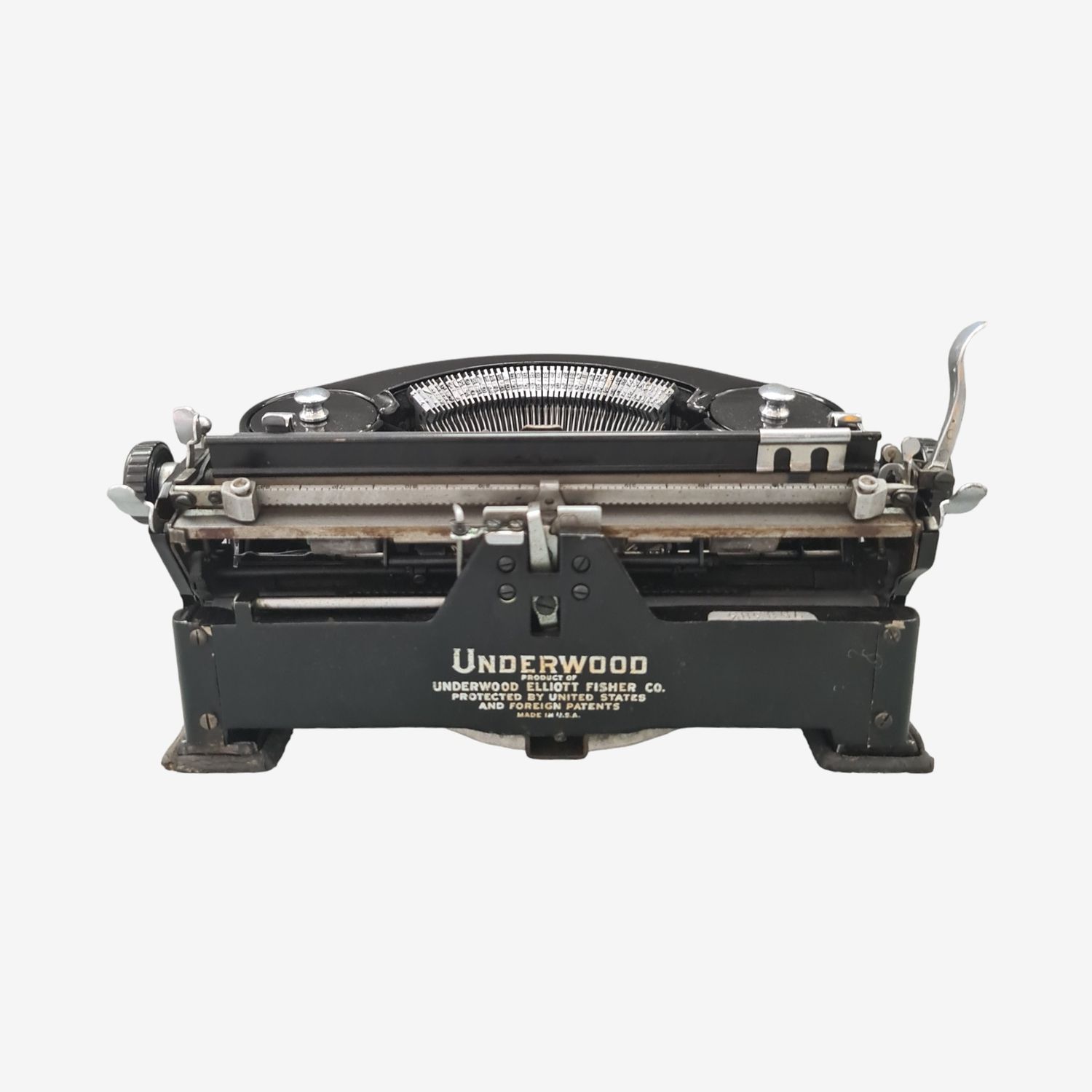 Underwood Noiseless Portable Vintage Manual Typewriter, Serviced