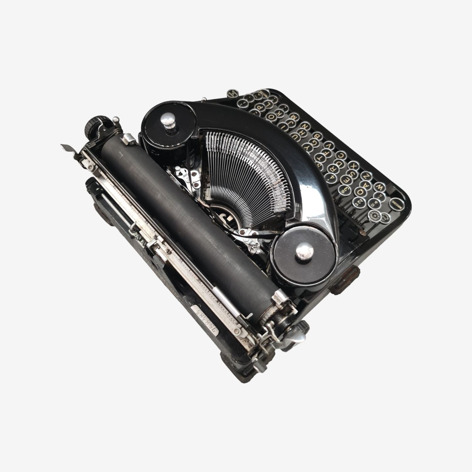 Underwood Noiseless Portable Vintage Manual Typewriter, Serviced