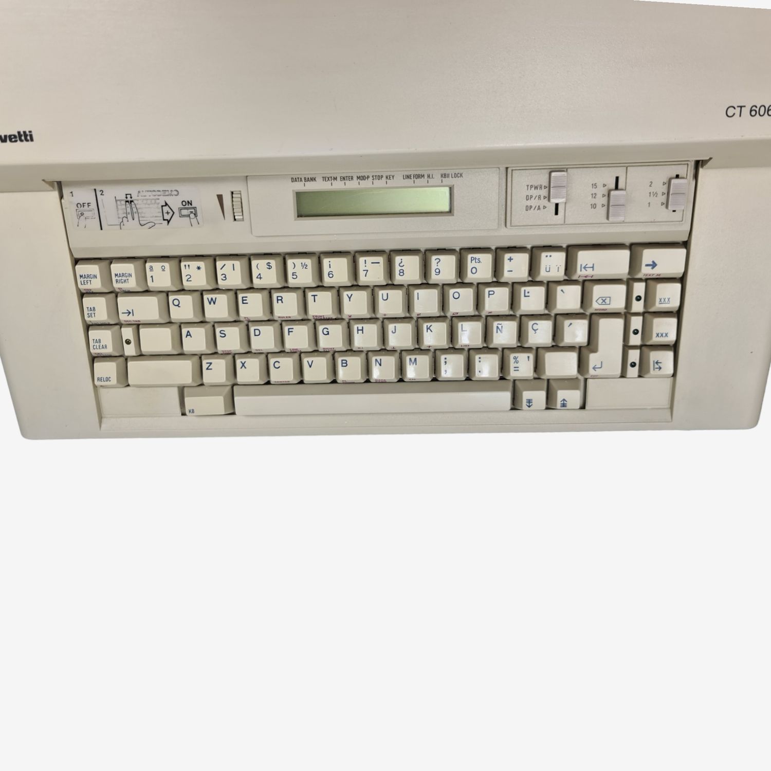 Electric Olivetti CT606