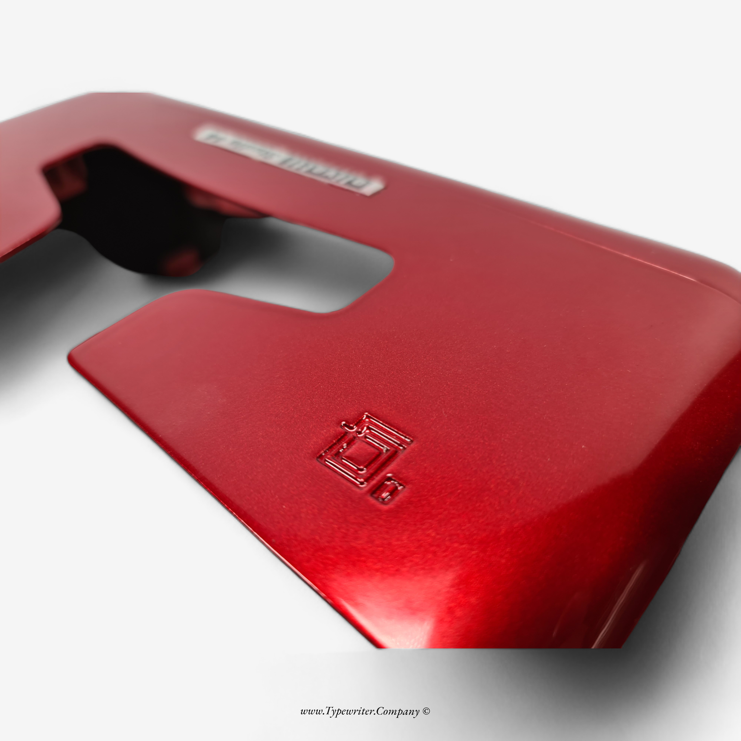 Olivetti Typewriter Part for Studio 44 Burgundy Metallic Chassis