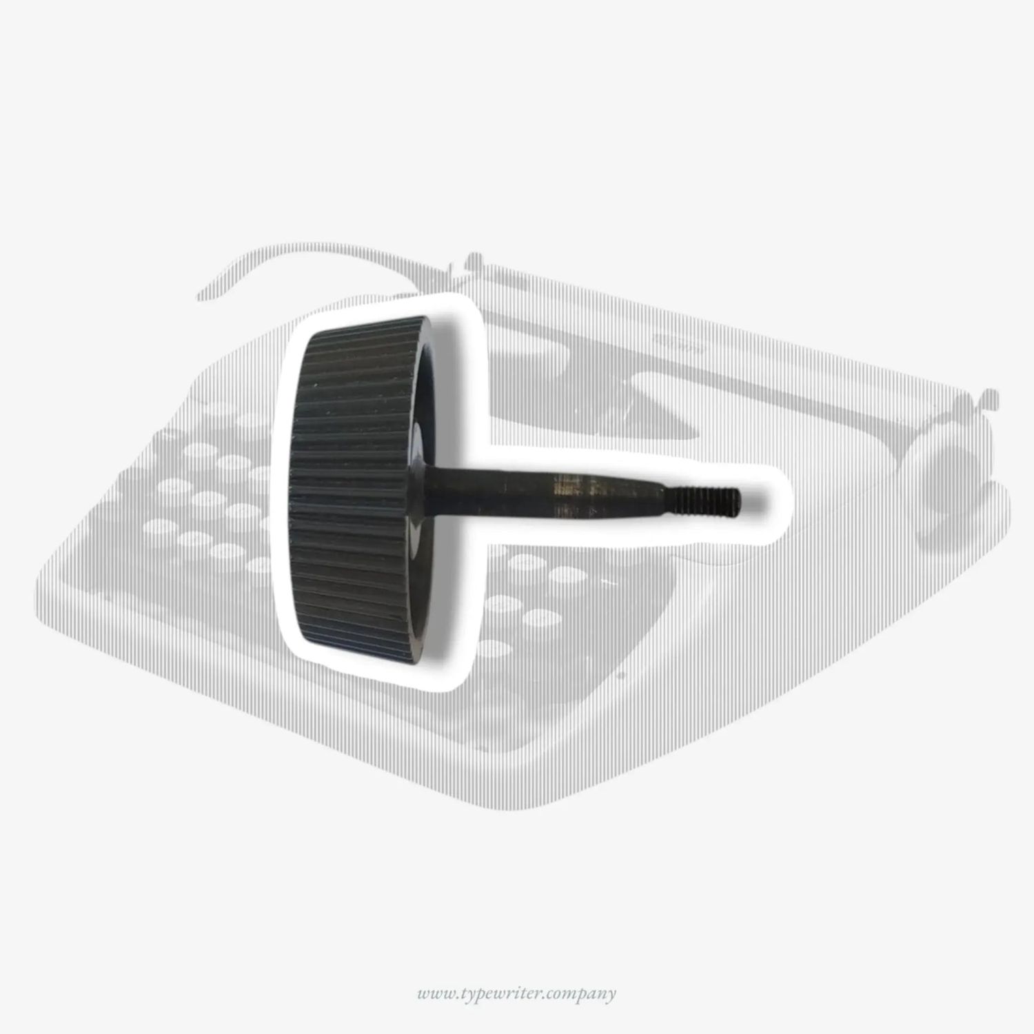 Adler Triumph Tippa Left Platen Knob, Original Typewriter Spare Part
