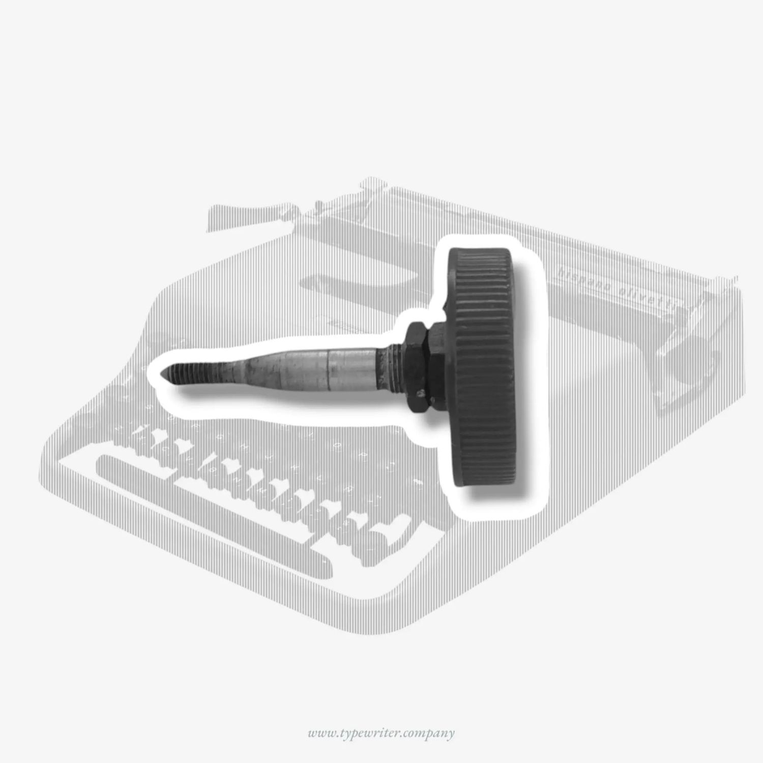 Olivetti Lettera 22 Pluma 22, Right Platen Knob, Typewriter Spare Part