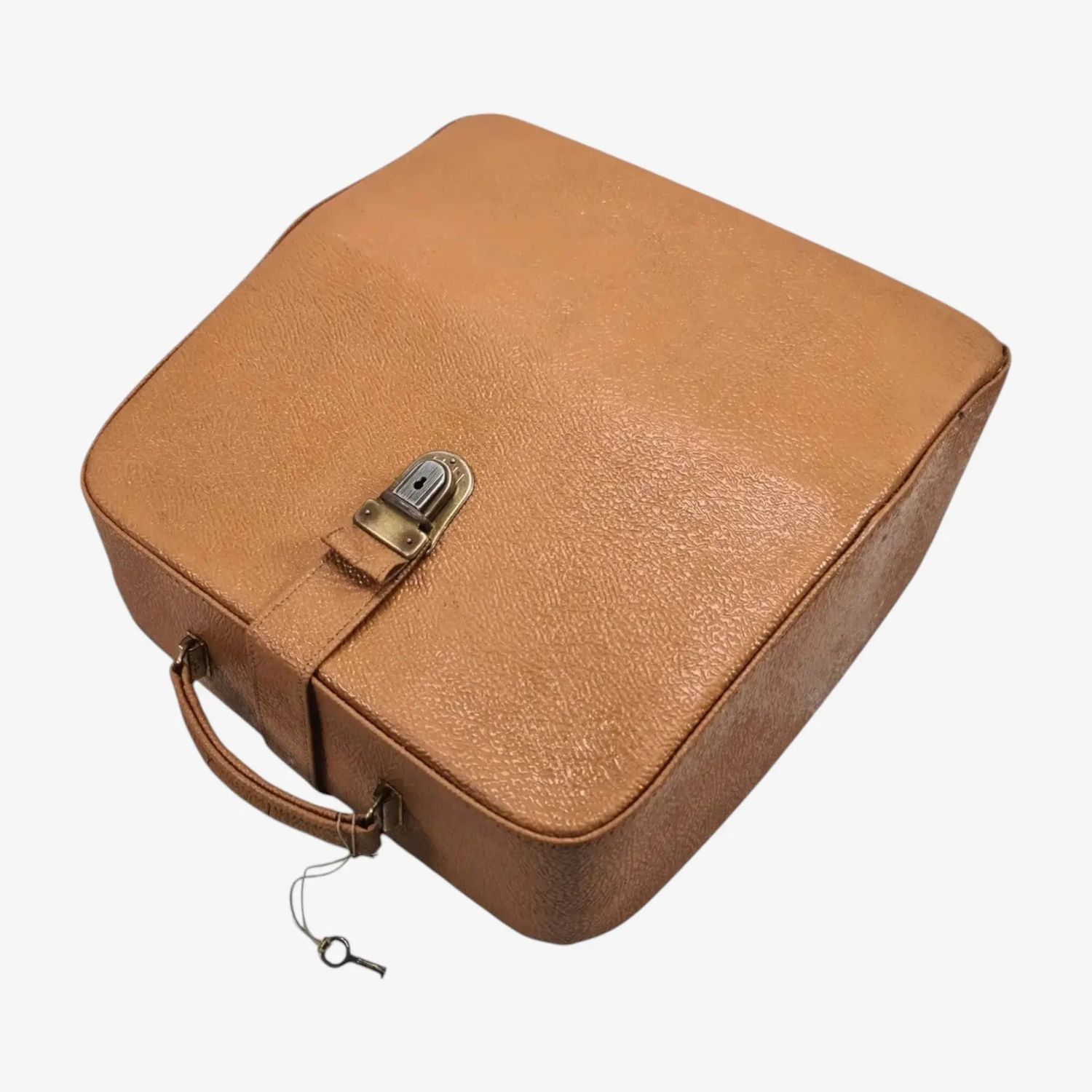 Original Leather Case for Erika 10, Typewriter Case with a Key