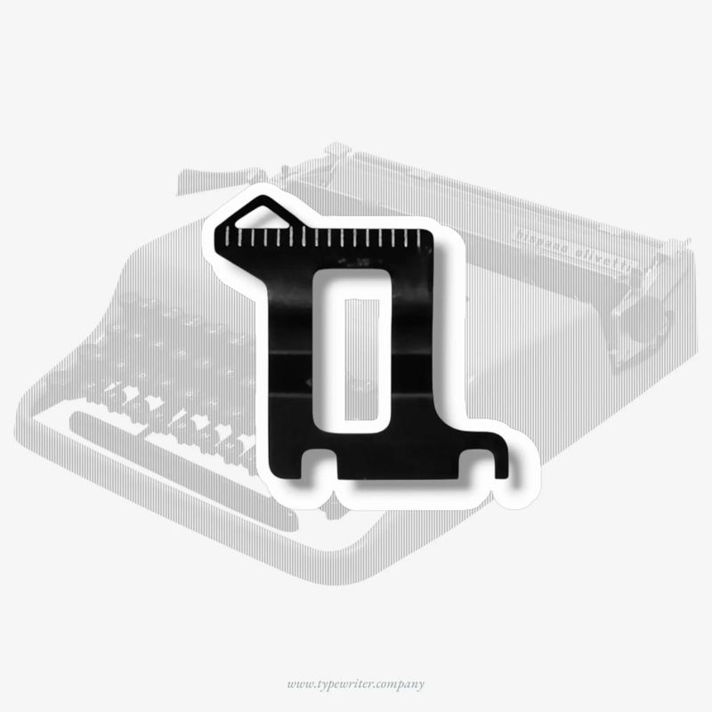 Olivetti Pluma 22 Spare Parts, Original Card Holder