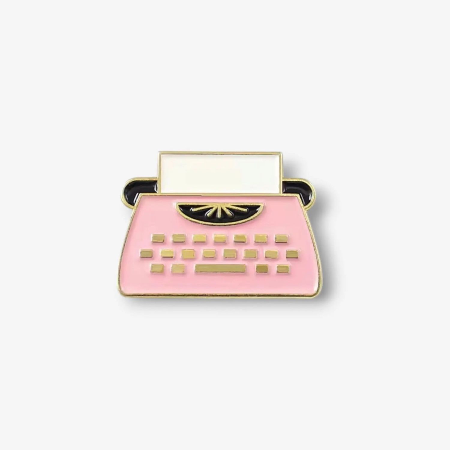 Vintage Typewriter Enamel Pin - Gift for Writer -  Souvenir - Typewriter Pin