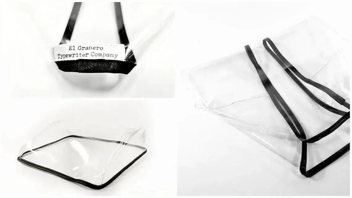 Universal Transparent Dust Cover for Classic Vintage Typewriters