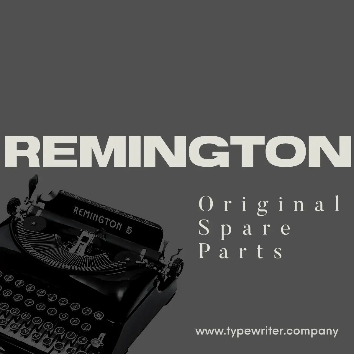 Remington Typewriter Parts