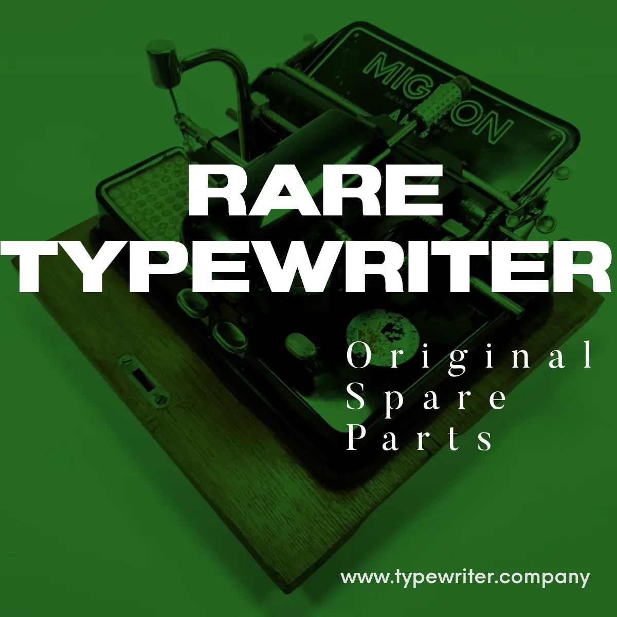 Rare Typewriter Parts