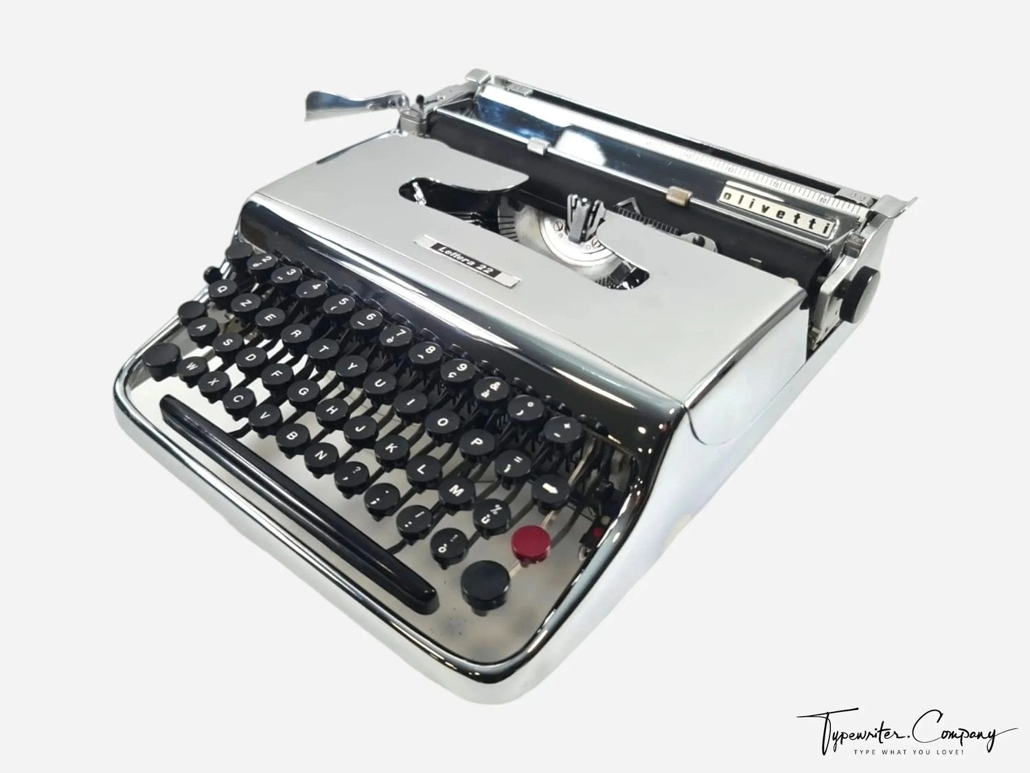 SOLD! Olivetti Pluma 22 Manual Vintage Typewriter, Portable, Serviced