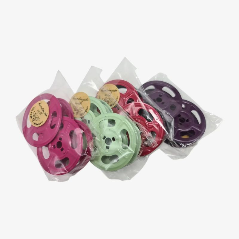 Vintage Custom Colour Typewriter Metal Spools, Typewriter Ink Ribbons