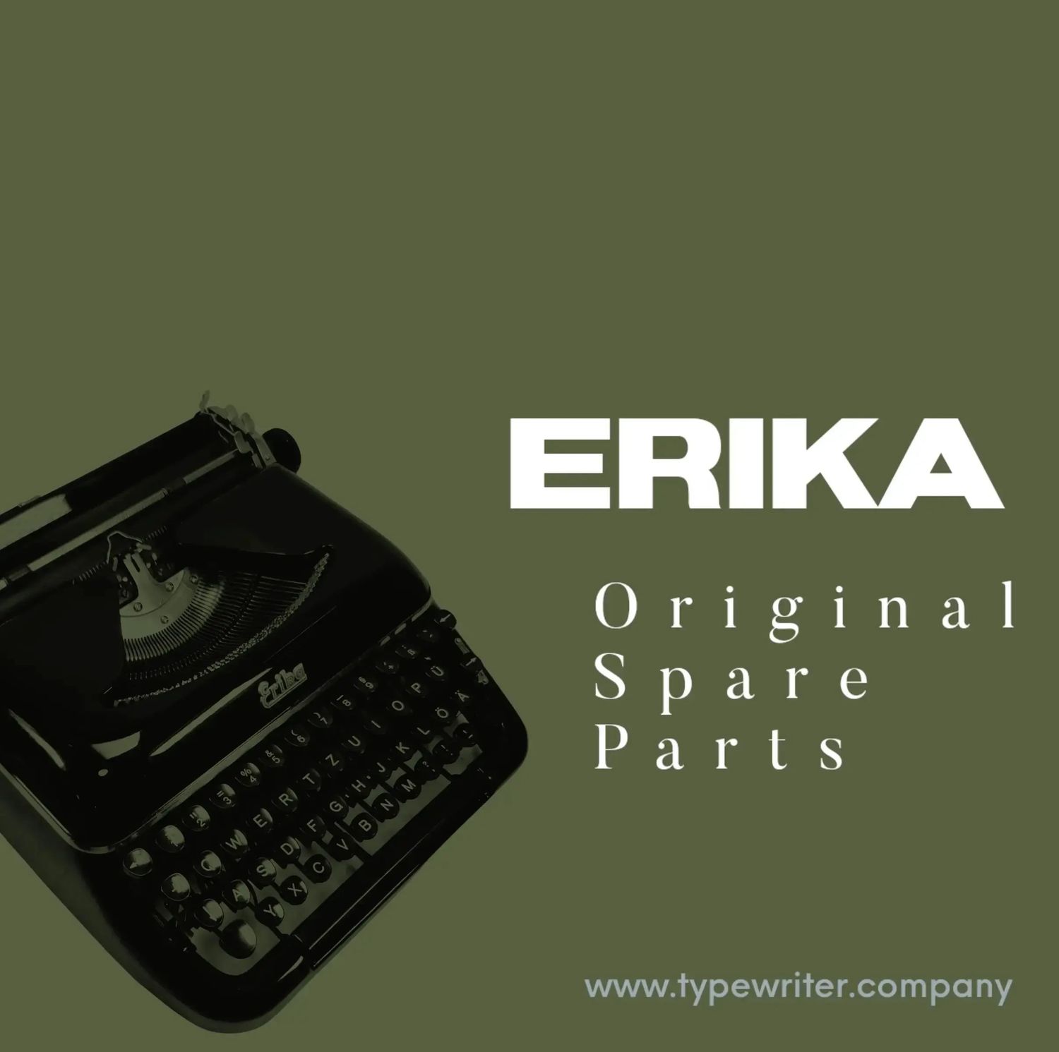 Erika Typewriter Parts