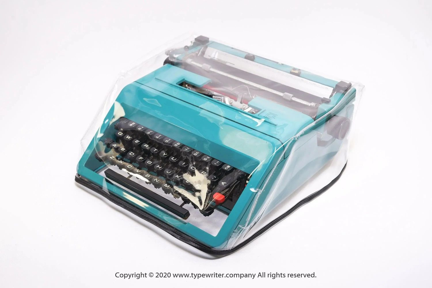 MEDIUM Transparent Typewriter Dust Cover for Olivetti Studio 45