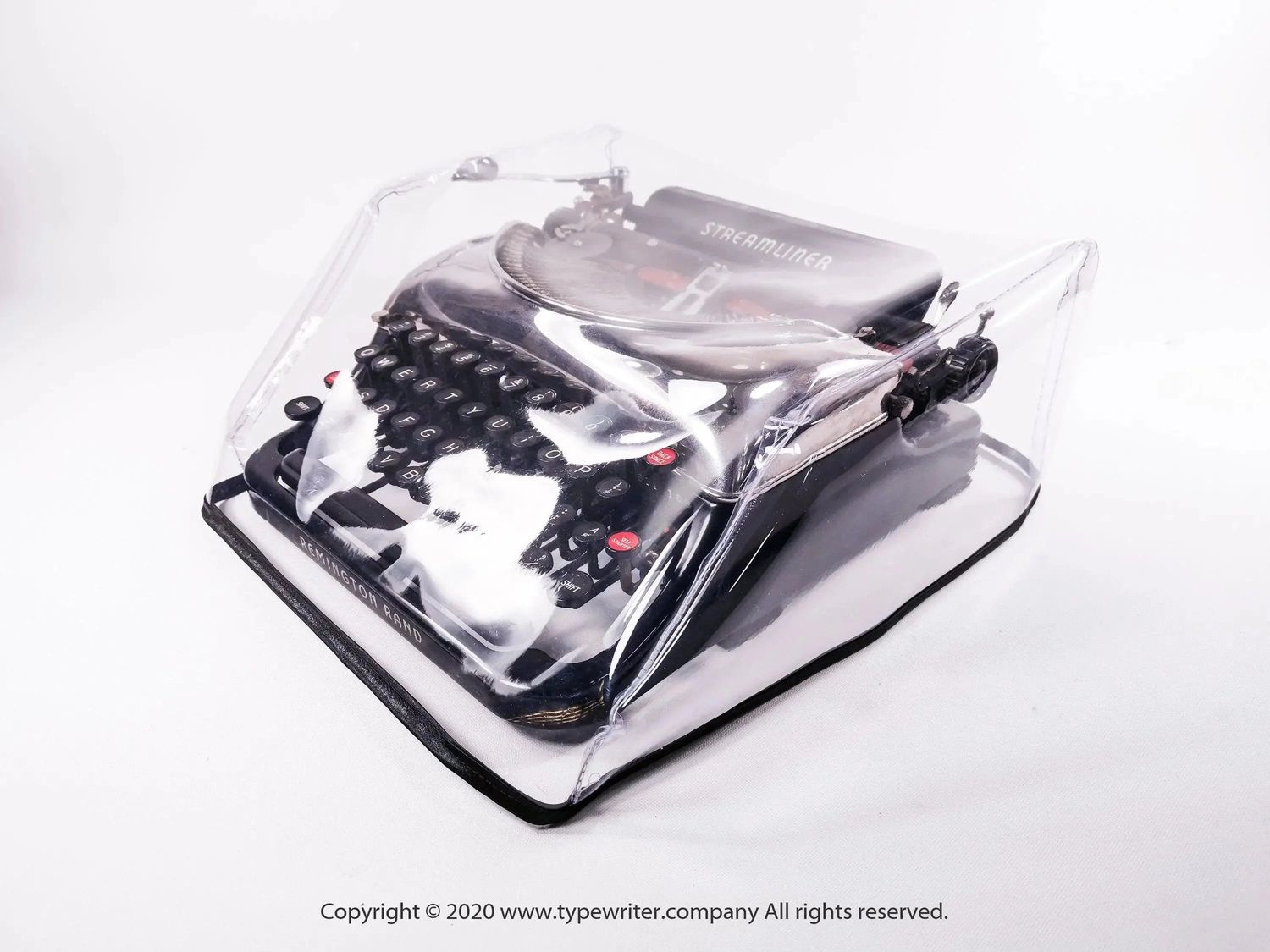 MEDIUM Typewriter Dust Cover for Remington Streamliner Typewriter