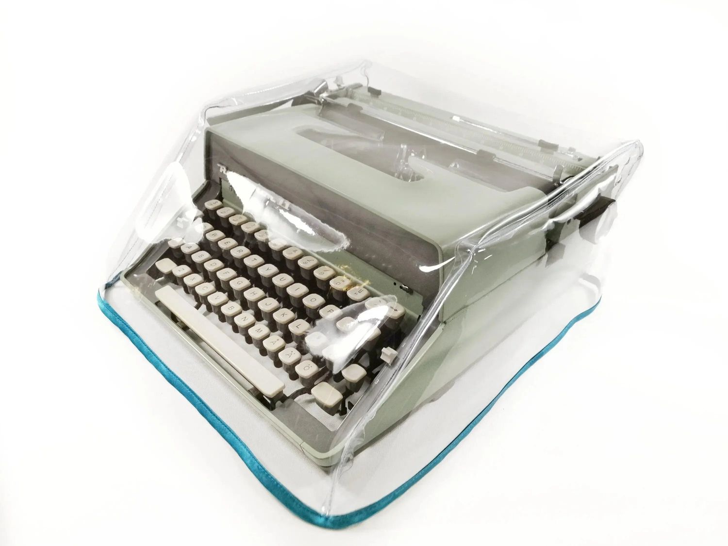 MEDIUM Typewriter Dust Cover for Remington 11, Transparent