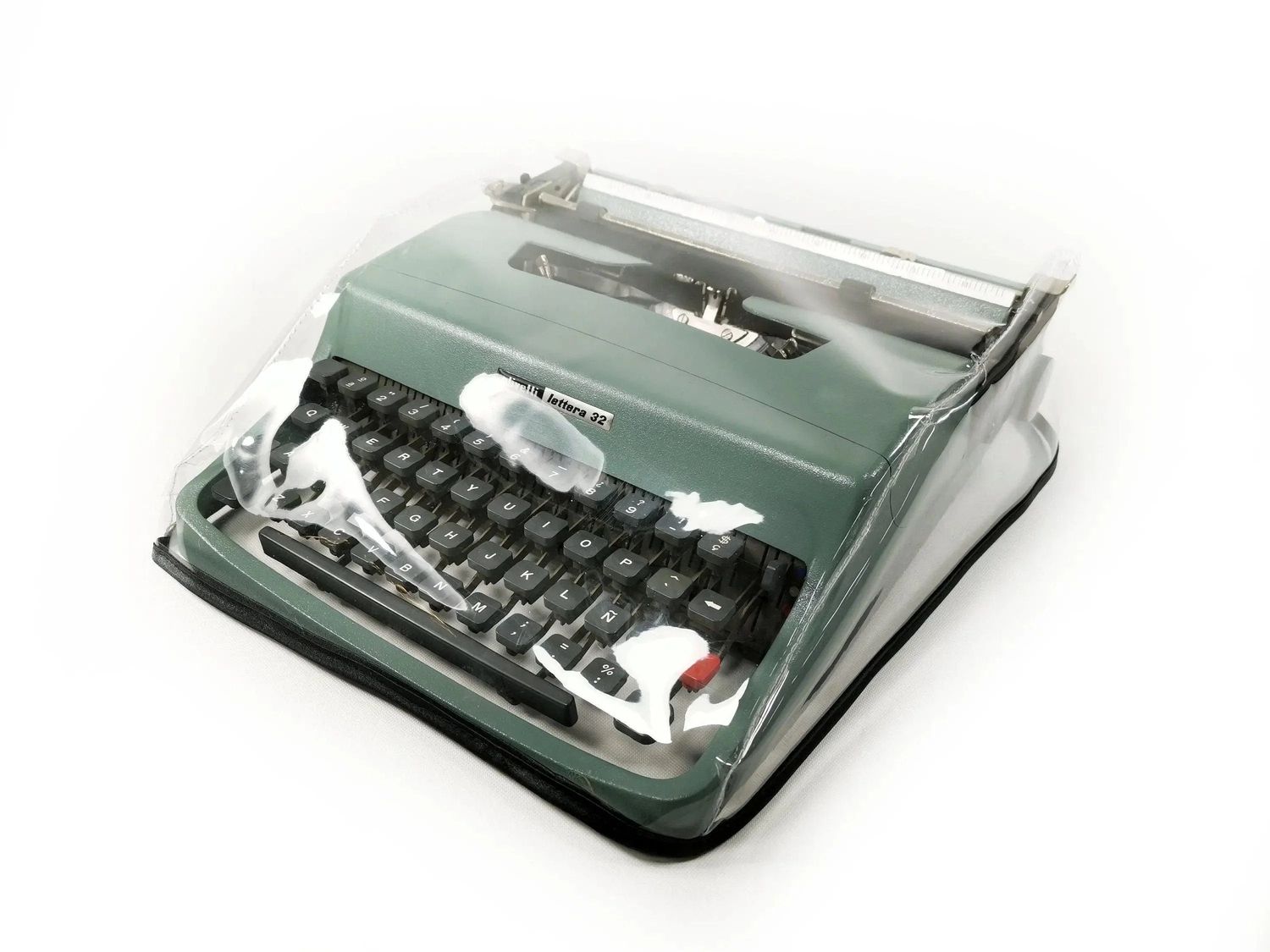 SMALL Transparent Typewriter Dust Cover for Olivetti Lettera 32 / 22
