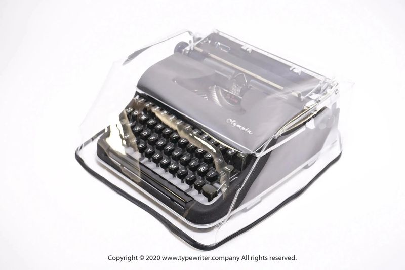 MEDIUM Transparent Typewriter Dust Cover for Olympia SM 1 - 2 - 3 - 4 - 5