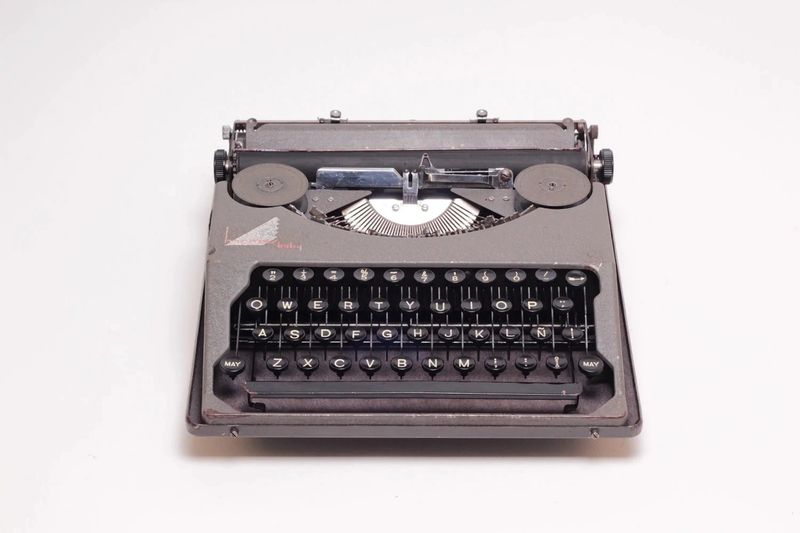 Hermes Baby Gray, Vintage Manual Typewriter, Restored
