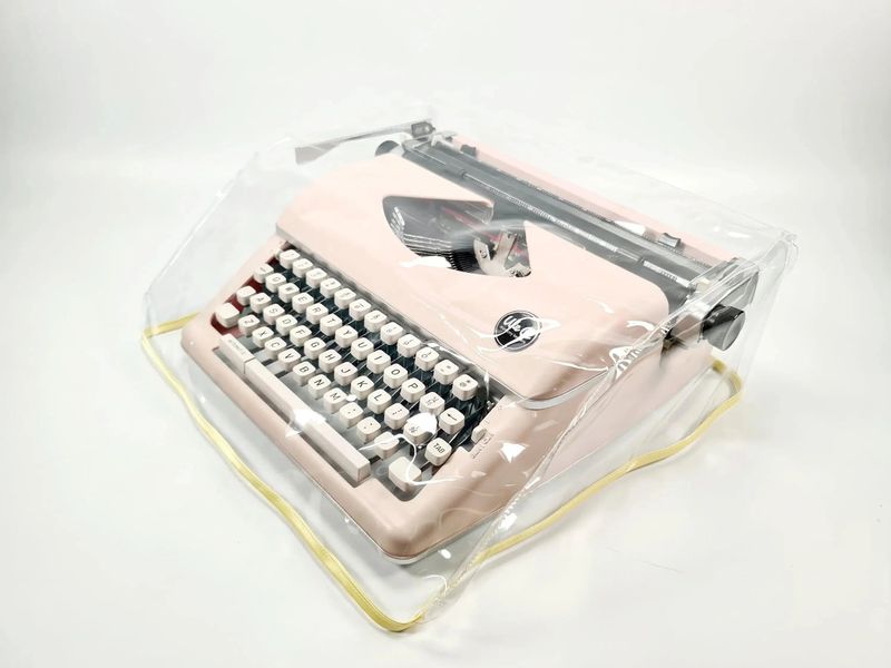 MEDIUM Transparent Typewriter Dust Cover for We&#39;R Memory Keepers