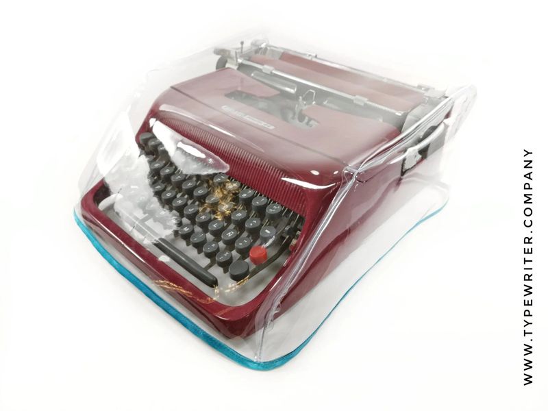 MEDIUM Typewriter Dust Cover for Olivetti Studio 44, Transparent