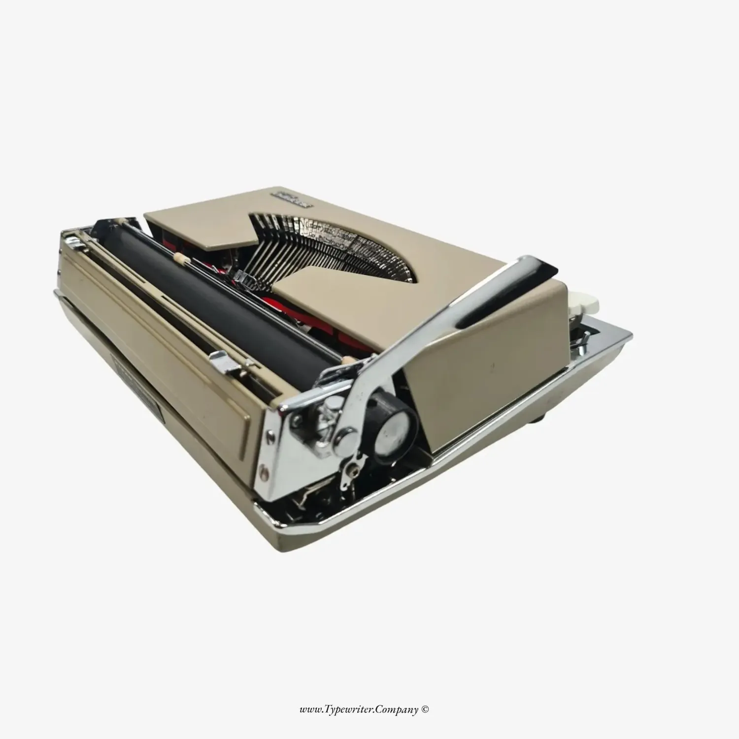 Nippo P-200 Manual Vintage Typewriter, Serviced, Qwerty Keyboard