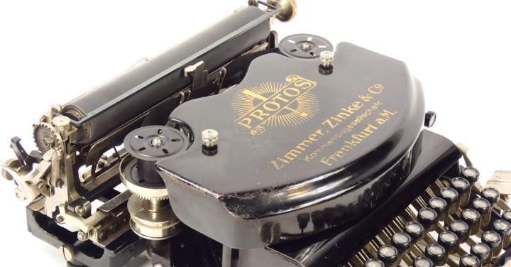 Protos Typewriter, 1920s