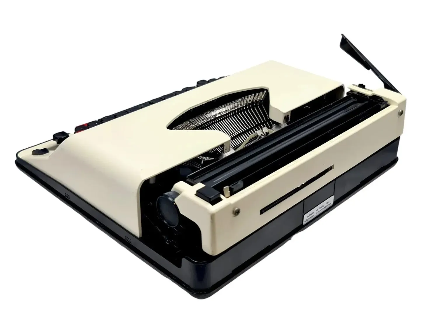 Olympiette Deluxe White, Vintage Manual Typewriter, Restored