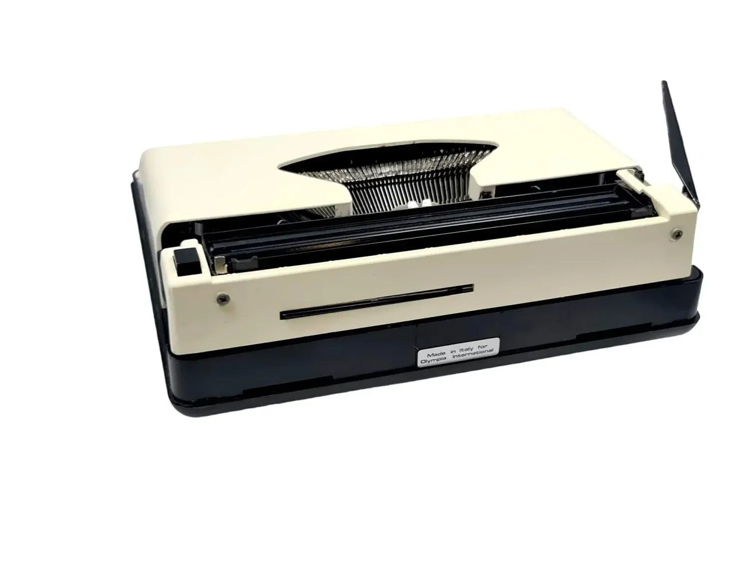 Olympiette Deluxe White, Vintage Manual Typewriter, Restored