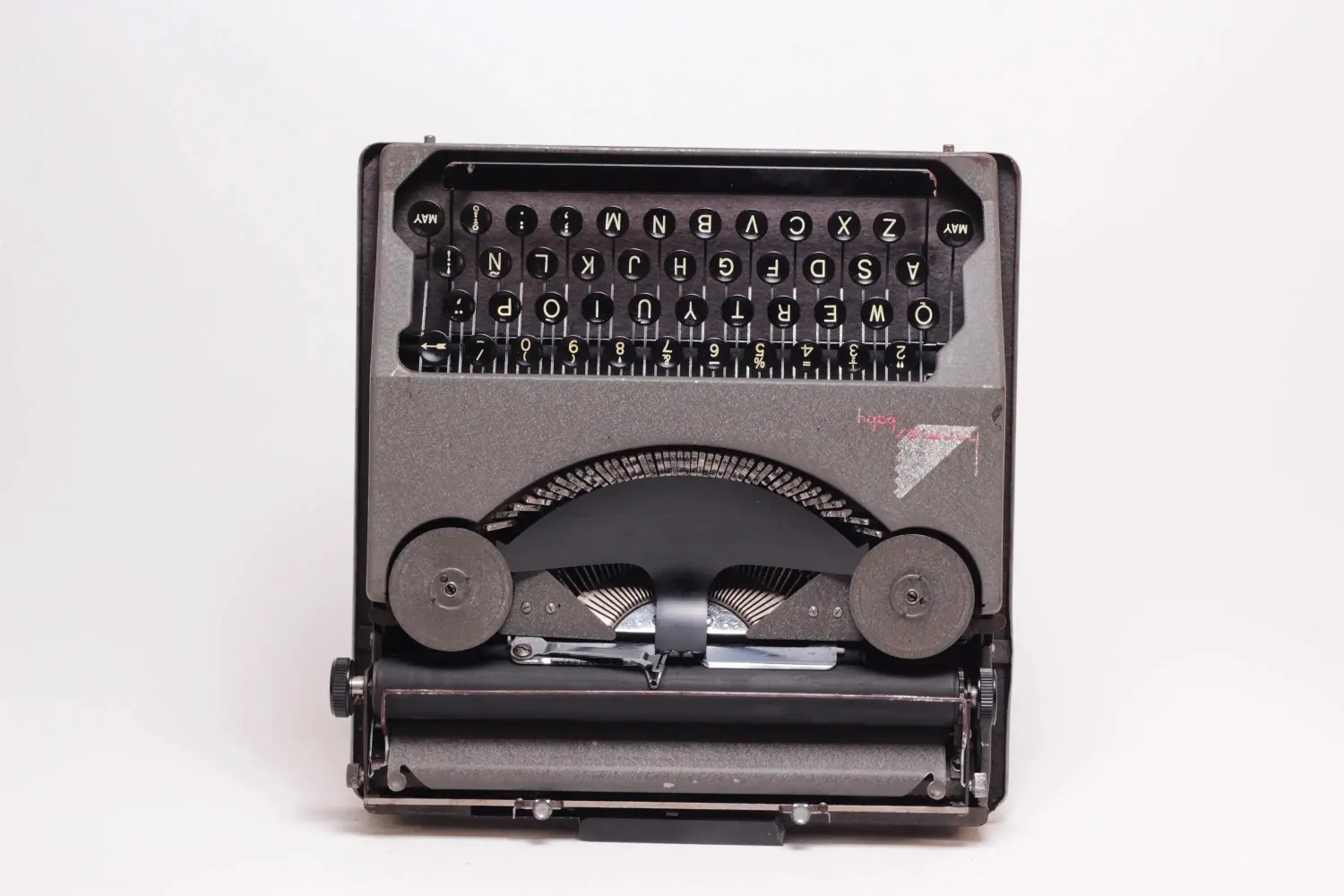 Hermes Baby Gray, Vintage Manual Typewriter, Restored