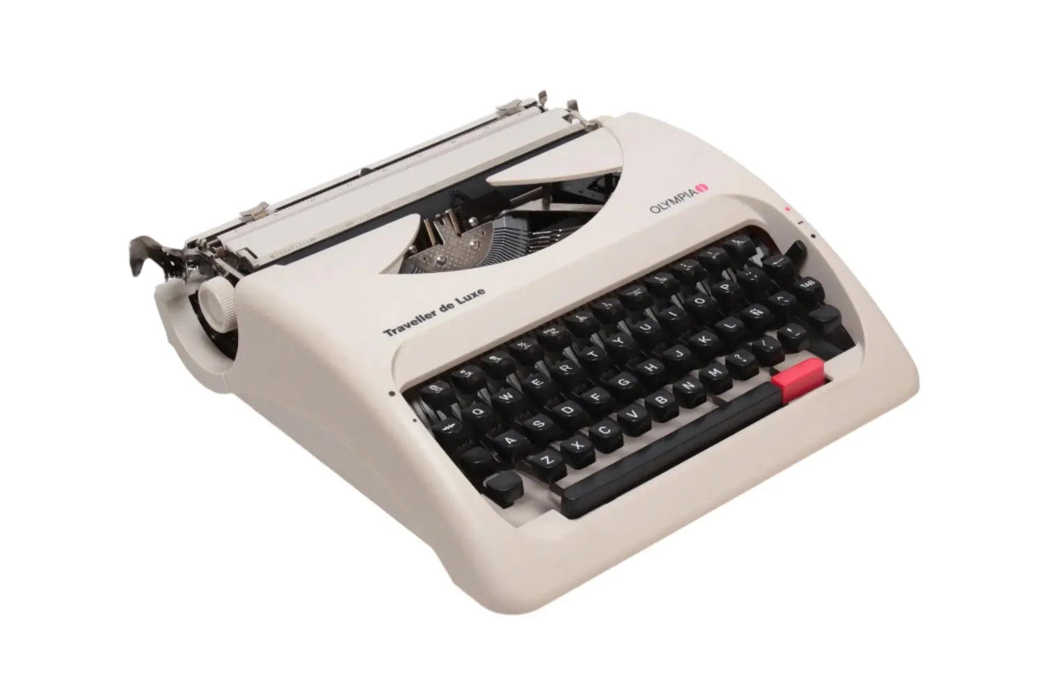 Olympia Traveller Beige, Vintage Manual Typewriter, Restored