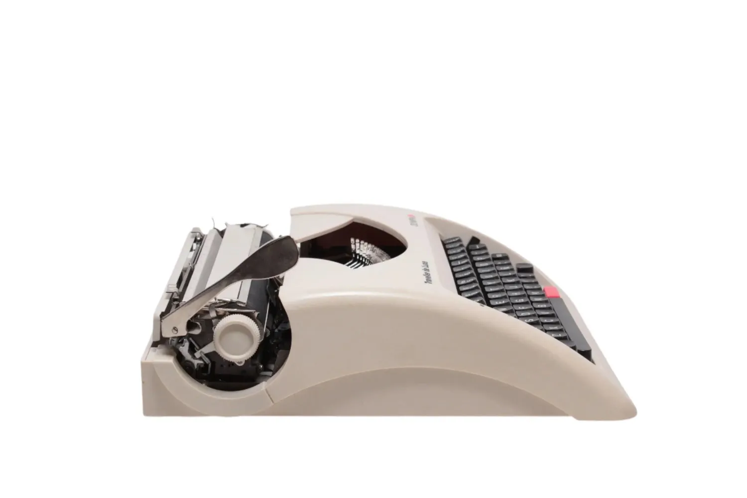 Olympia Traveller Beige, Vintage Manual Typewriter, Restored