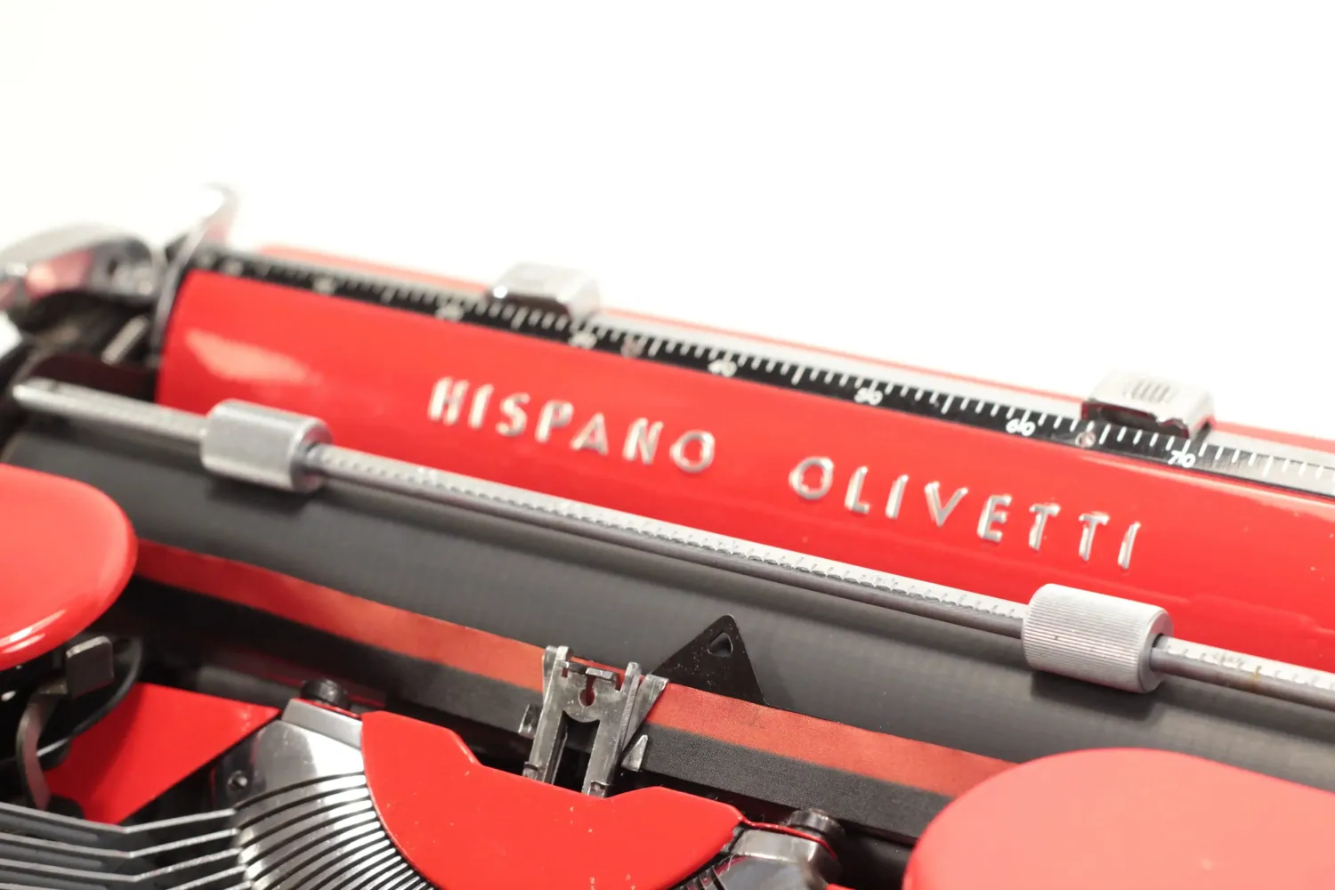 Olivetti Studio 46(42) Glossy Red Vintage Typewriter, Restored