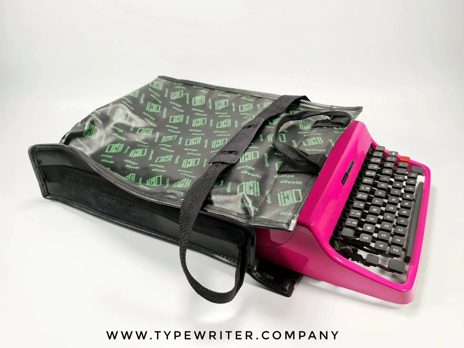 Olivetti Lettera 32 Swedish Pink Vintage Manual Typewriter, Restored