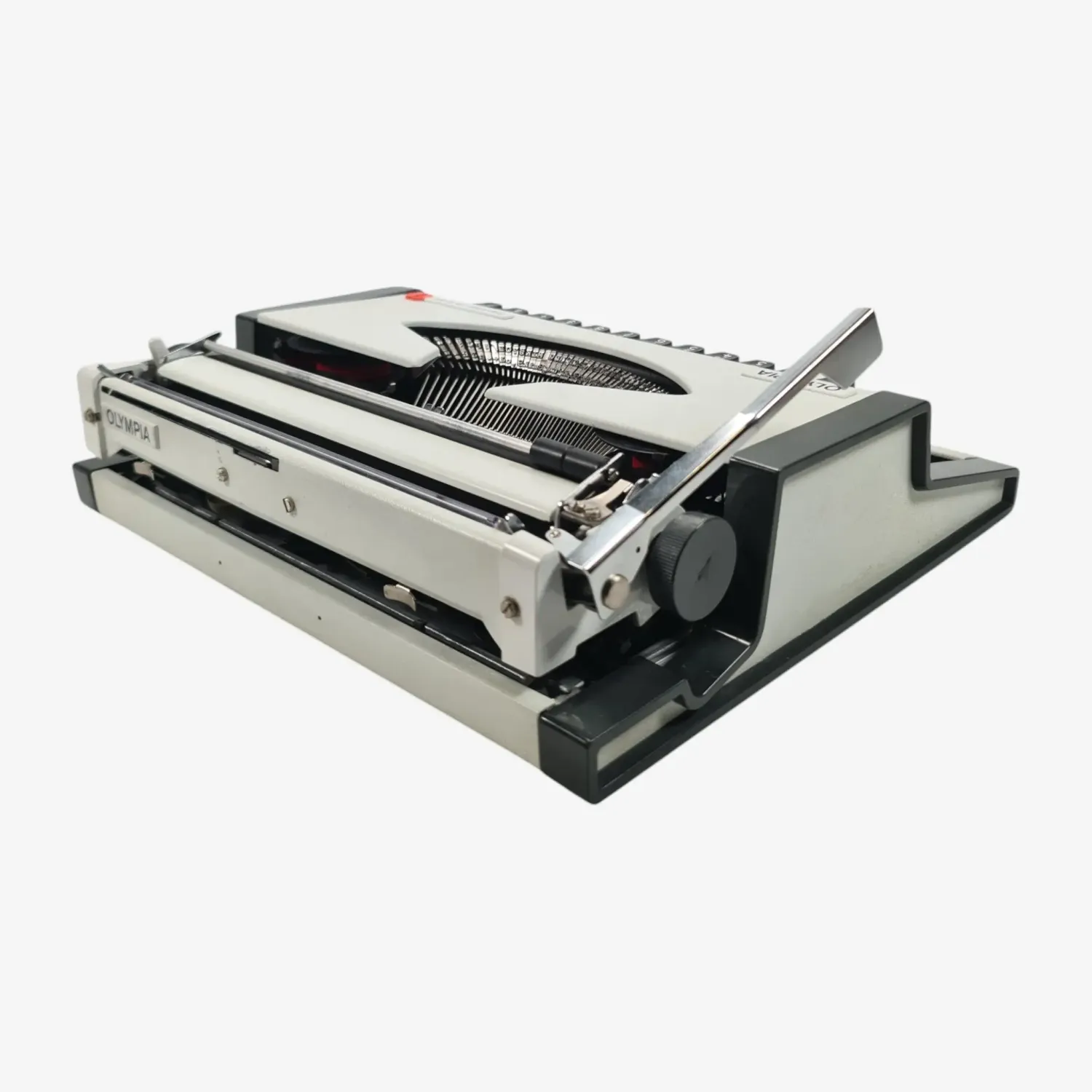 Olympia Traveller De Luxe Manual Vintage Typewriter,  Portable, Serviced