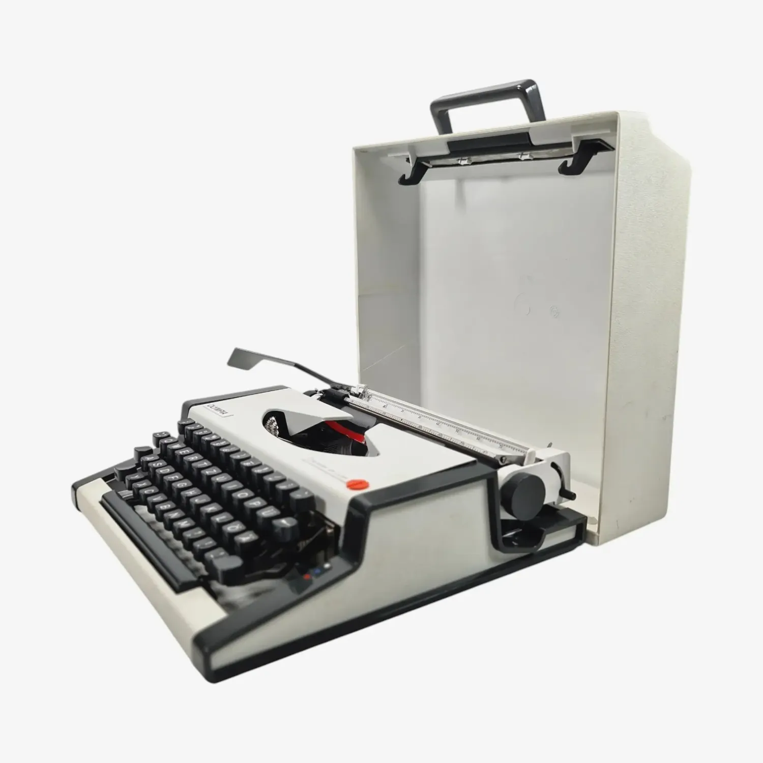 Olympia Traveller De Luxe Manual Vintage Typewriter,  Portable, Serviced