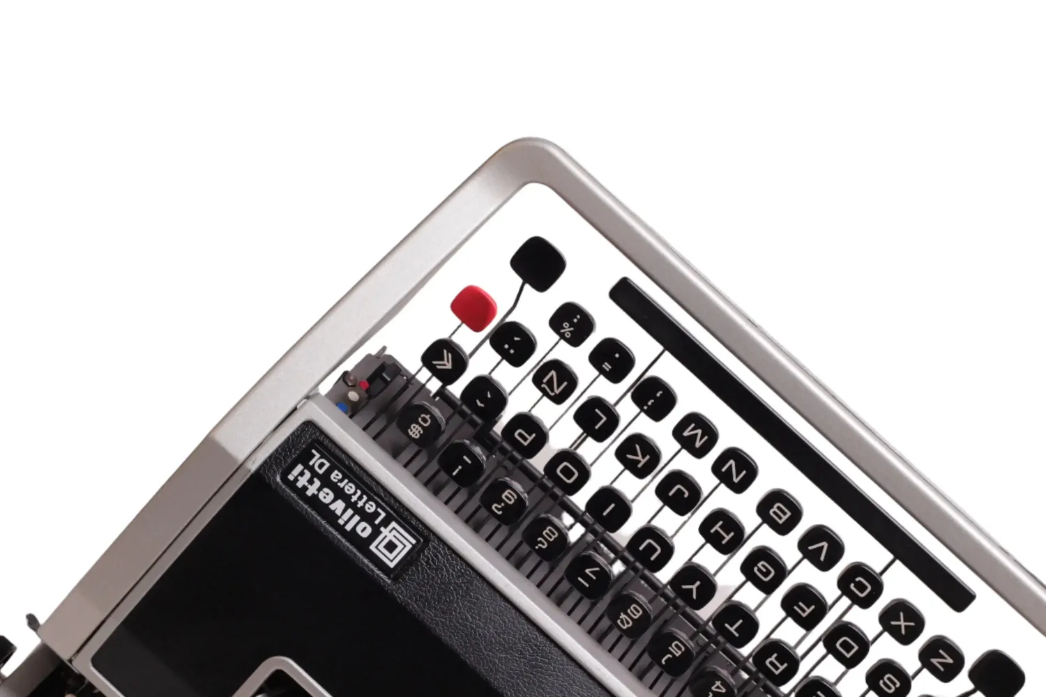 Olivetti Lettera DL / 33 Black Typewriter, Vintage, Refurbished