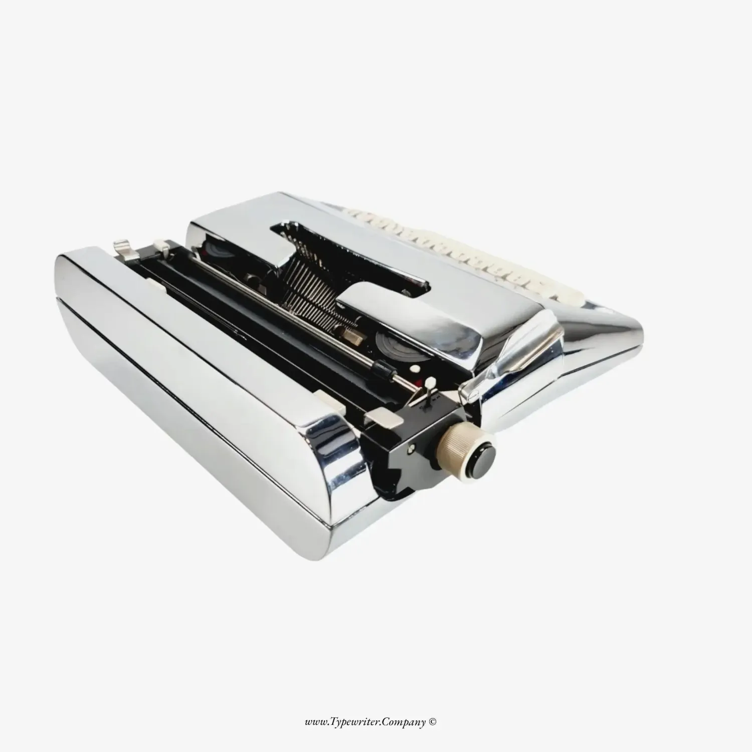 PRE-ORDER Olivetti Lettera 35 (Ltd.Edition 3 of 50) Chrome-Plated Typewriter