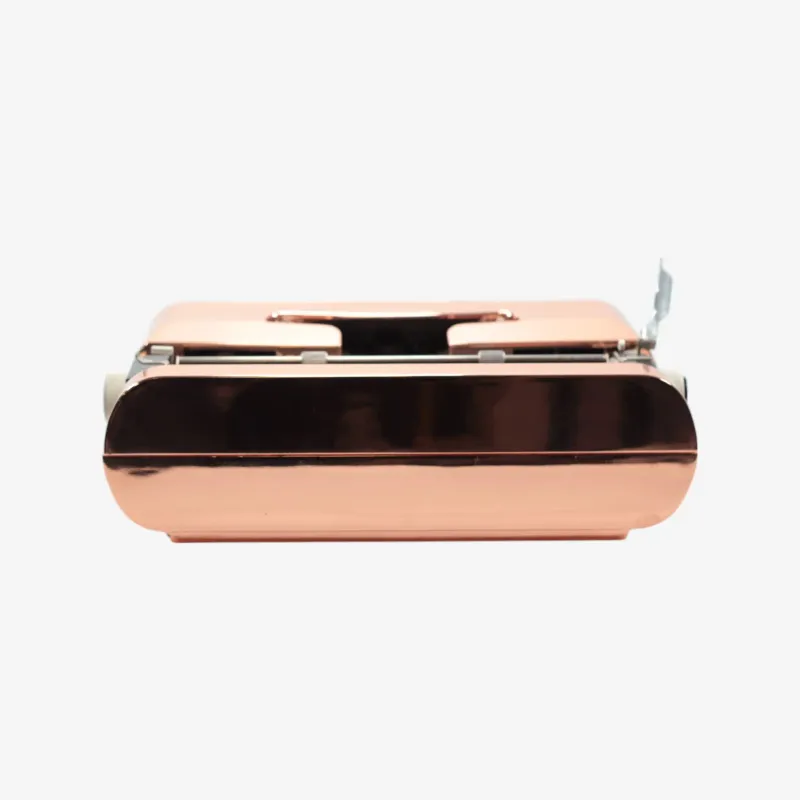 PRE-ORDER Olivetti Lettera 35, (Ltd.Edition 3 of 50) Copper-Plated Vintage Manual Typewriter, Restored